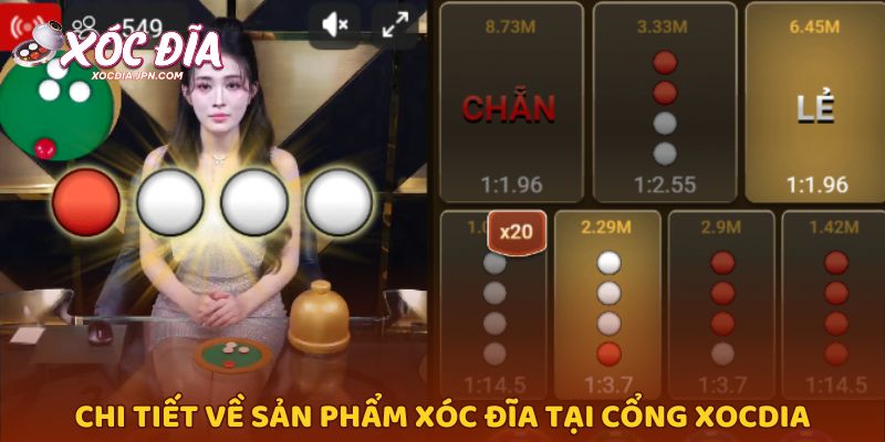 Chi tiết về sản phẩm xóc đĩa tại cổng Xocdia