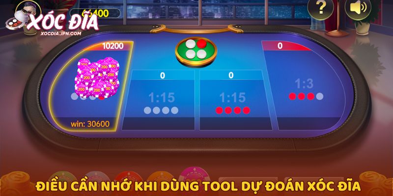 Điều cần nhớ khi dùng tool dự đoán xóc đĩa Điều cần nhớ khi dùng tool dự đoán xóc đĩa