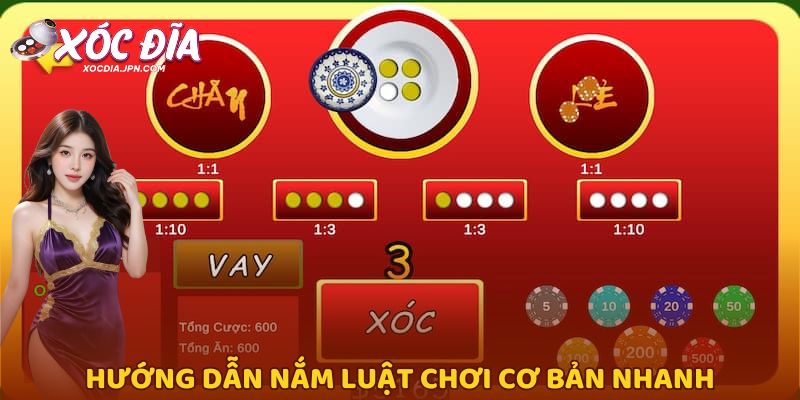 Hướng dẫn nắm luật chơi cơ bản nhanh